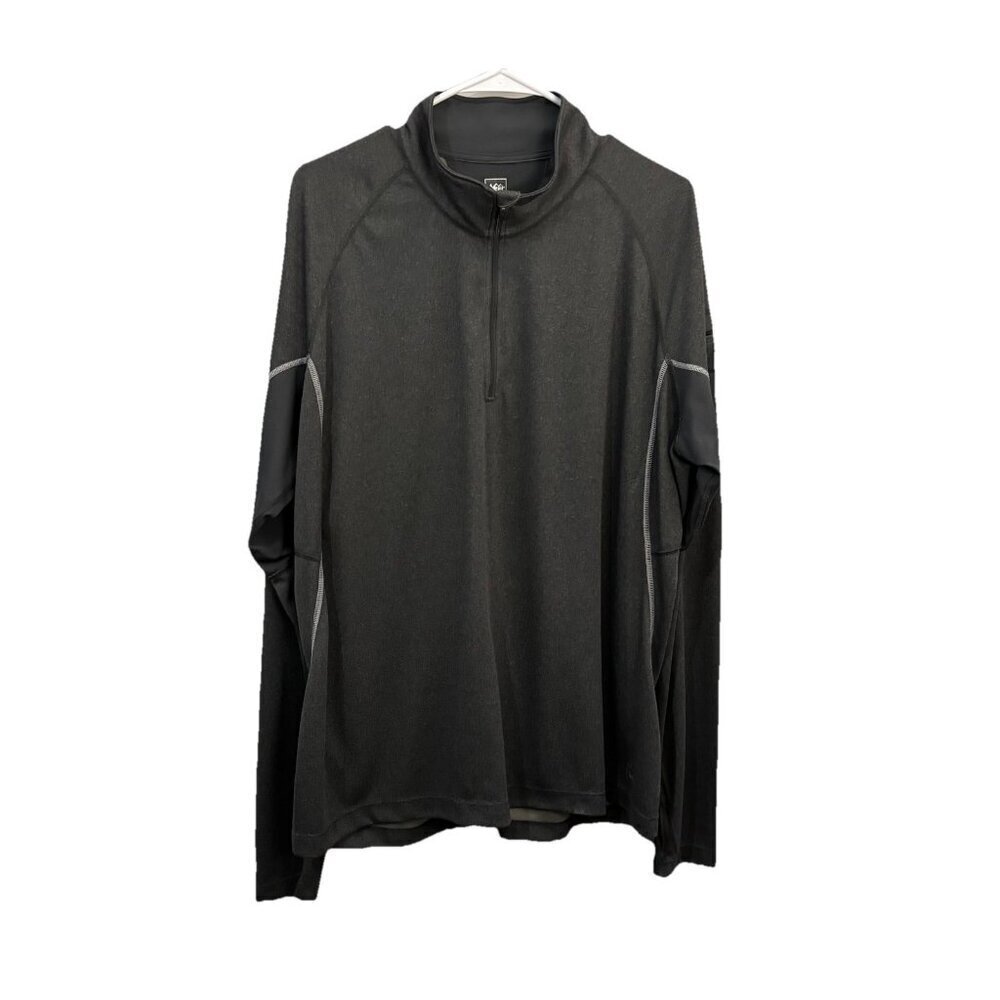 rei co-op Lightweight Half Zip Base Layer Top Gray Men XL